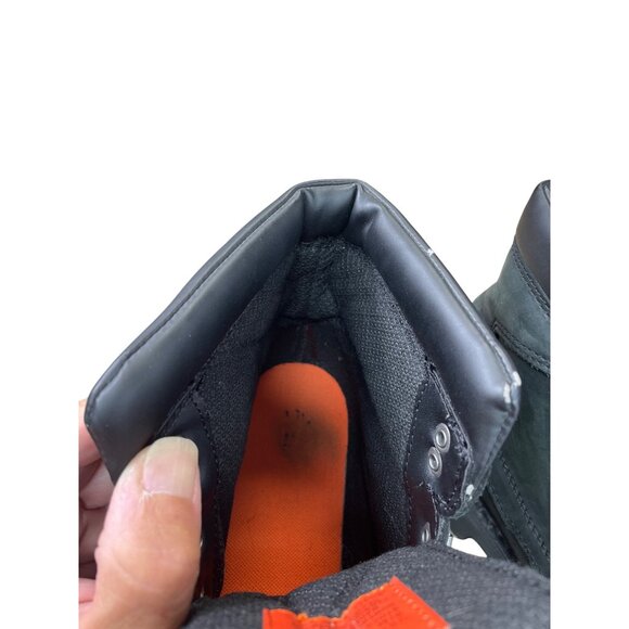 Harley-Davidson Mens Black Leather Ankle Riding Boots Size 8.5M SKU 9022 - Picture 9 of 16